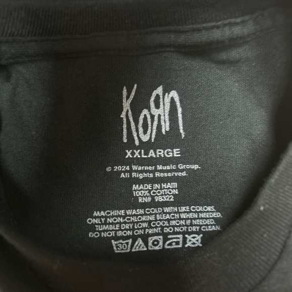 Black Korn Graphic T-Shirt - Picture 3 of 3